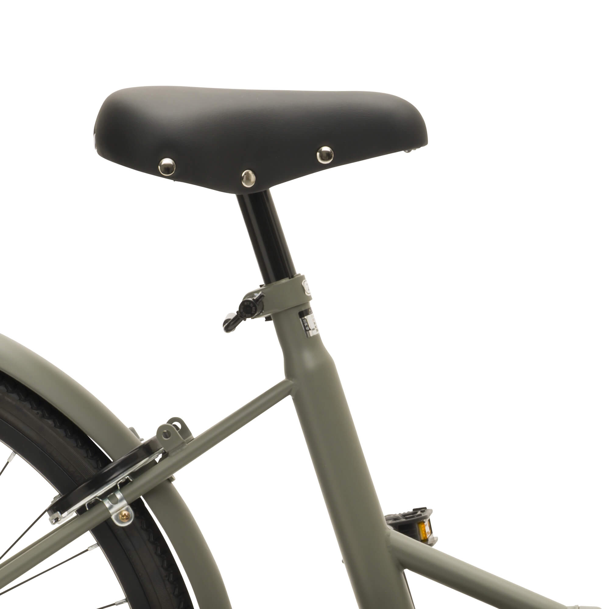 後ろ姿もスタイリッシュな自転車