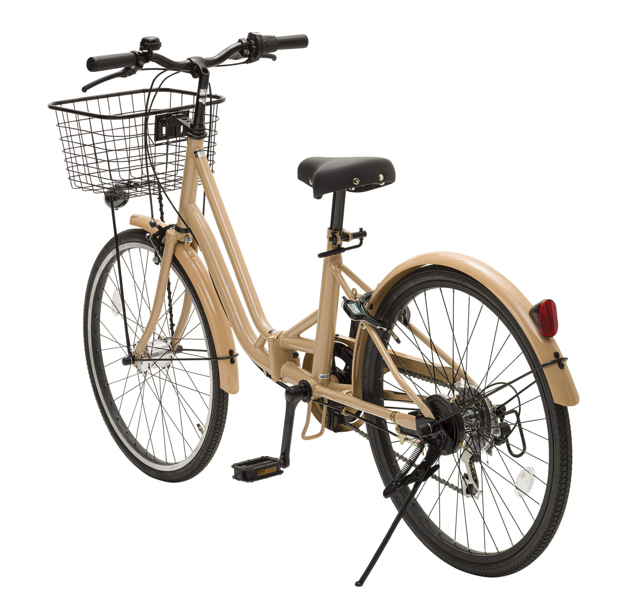 ほんのりキュートなカラーの、小学生の女の子向き自転車