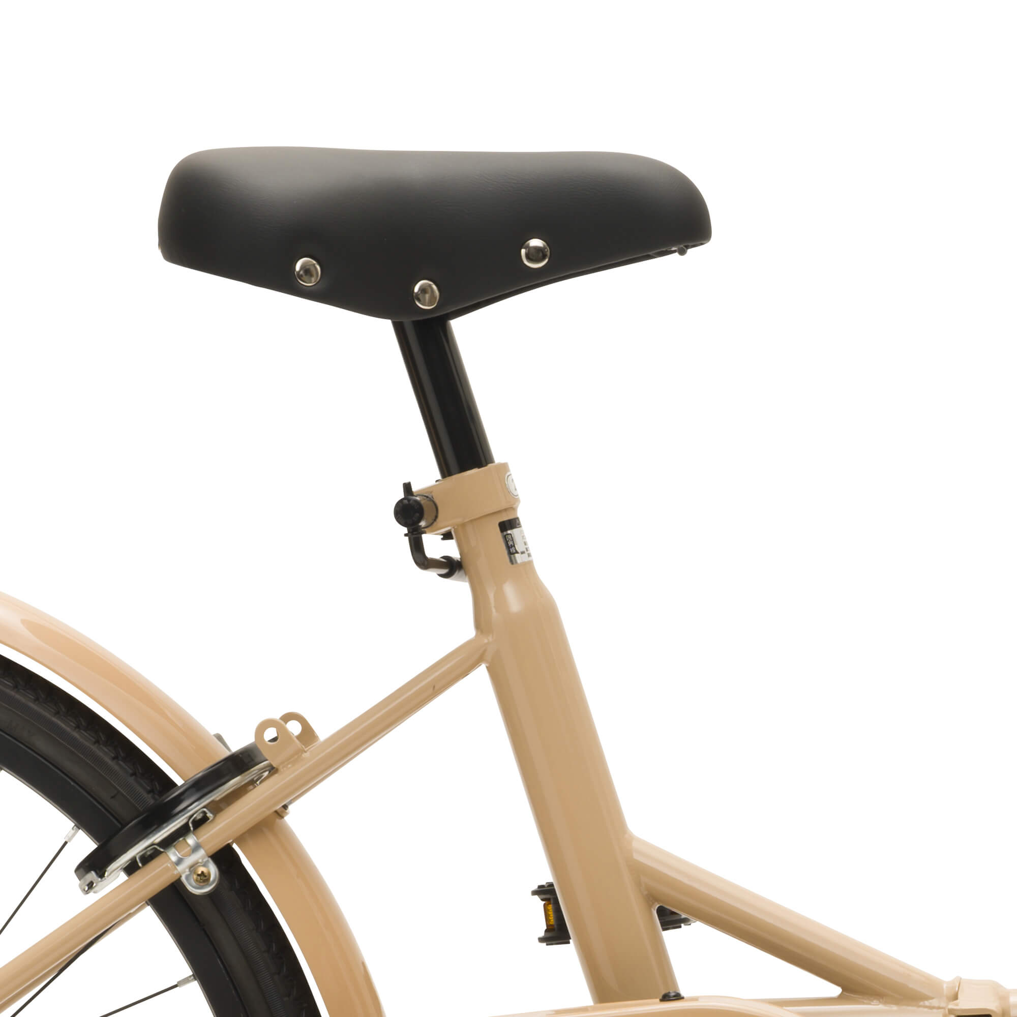 後ろ姿もスタイリッシュな自転車