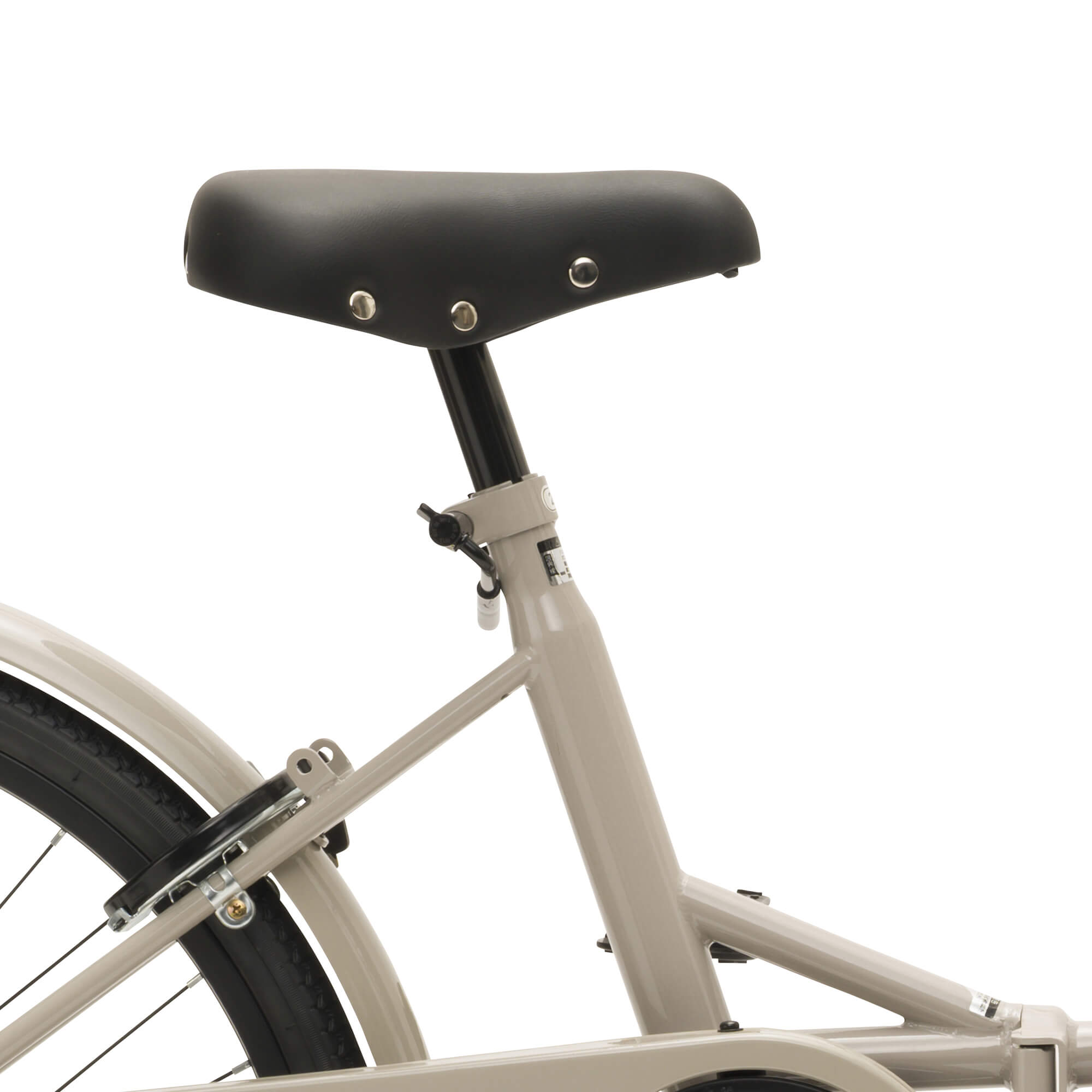 後ろ姿もスタイリッシュな自転車
