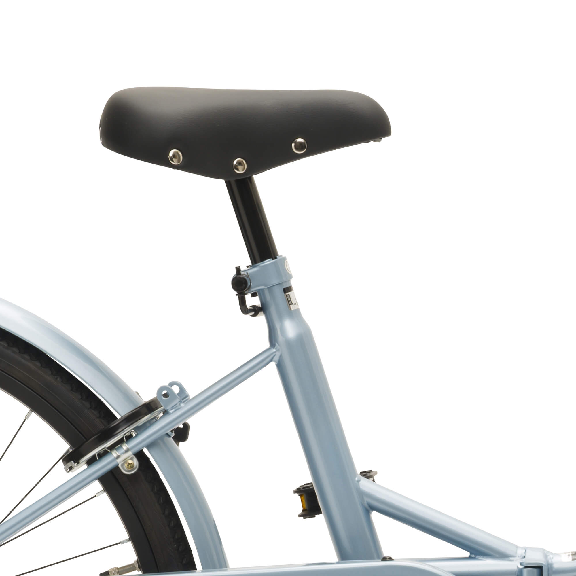 後ろ姿もスタイリッシュな自転車